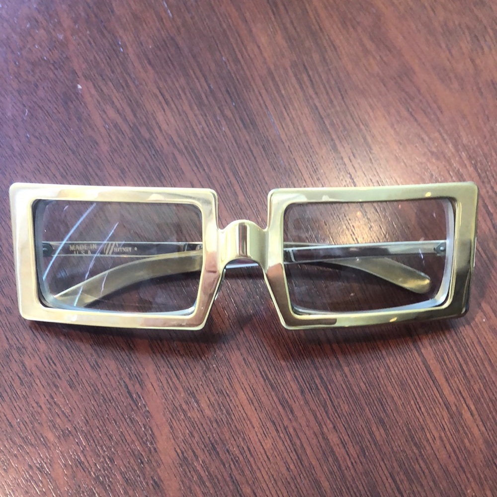 Vintage Rectangular Eyeglass Frames - image 1